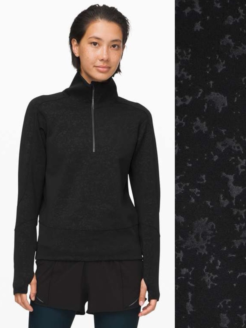 Lululemon Run to Reset 1/2 Zip Pullover